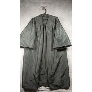 Jostens BDG Collection Graduation Gown Black Robe Size 5'1"-5'3" Polyester